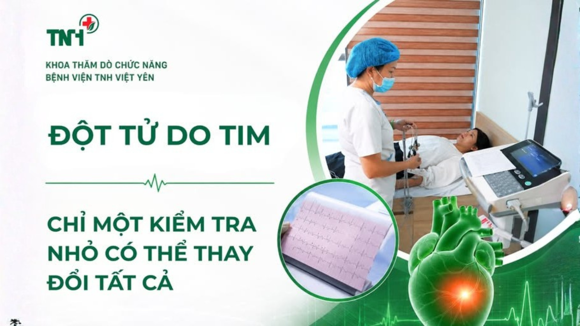 ĐỘT TỬ DO TIM - CHỈ MỘT KIỂM TRA NHỎ CÓ THỂ THAY ĐỔI TẤT CẢ