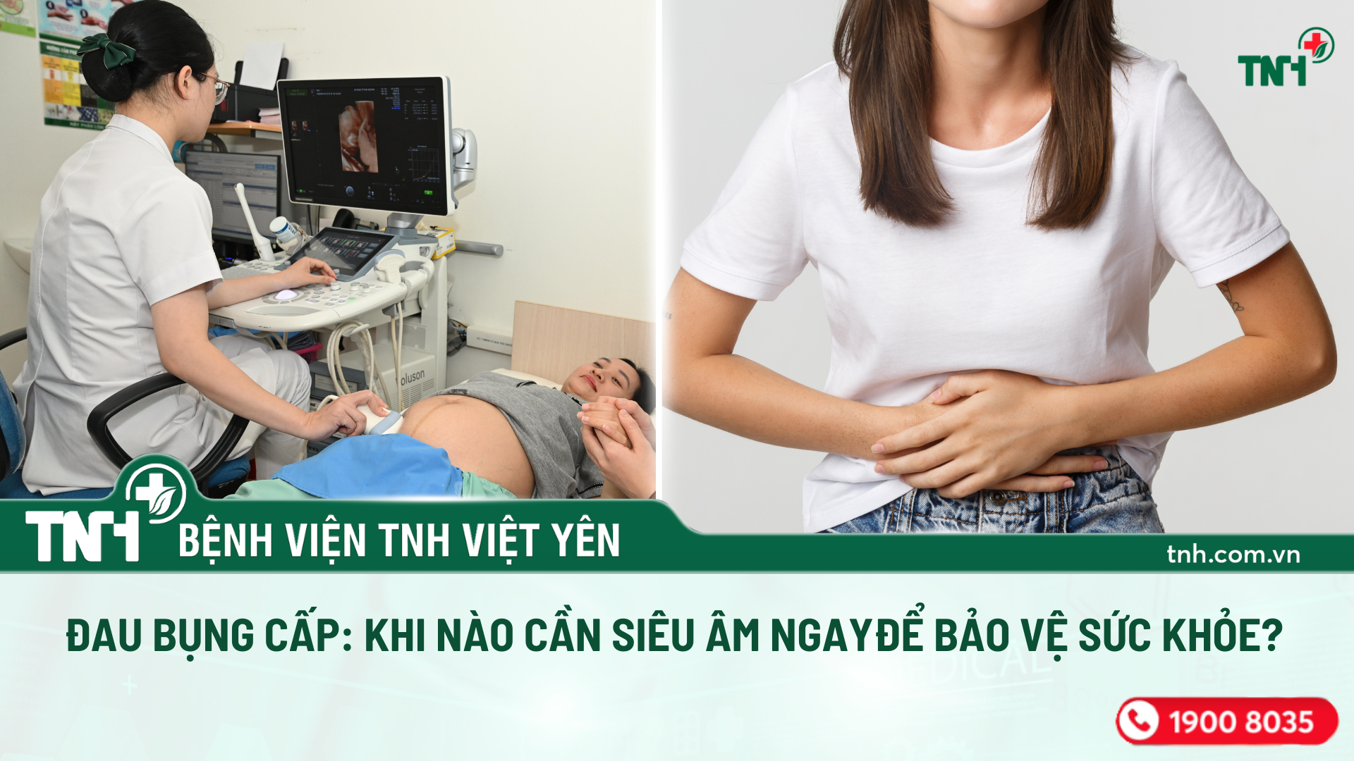 ĐAU BỤNG CẤP: KHI NÀO CẦN SIÊU ÂM NGAY ĐỂ BẢO VỆ SỨC KHỎE?