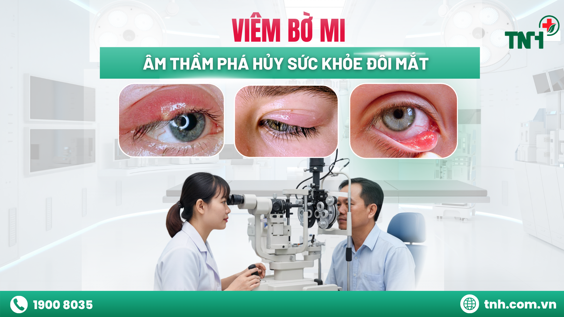 CẢNH BÁO: VIÊM BỜ MI - ÂM THẦM ẢNH HƯỞNG ĐÔI MẮT MỖI NGÀY!