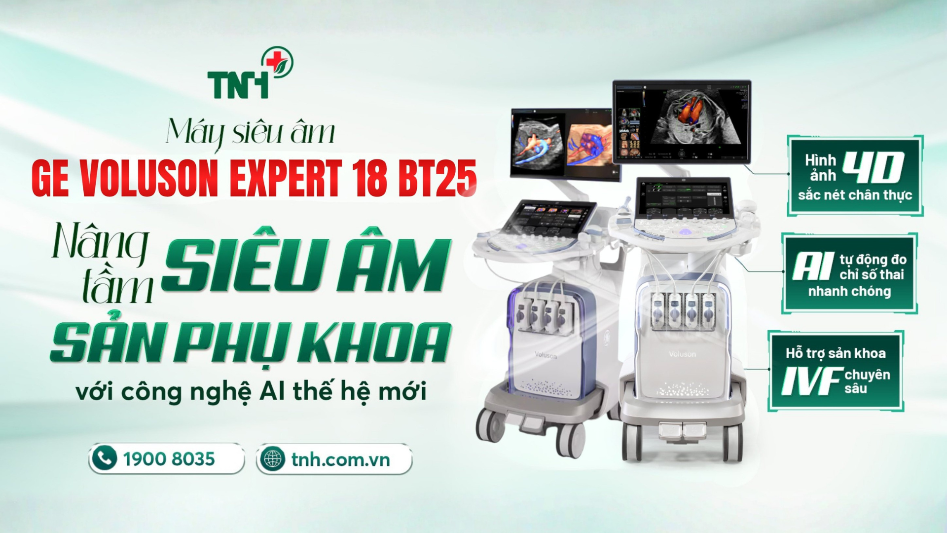 Hệ thống siêu âm AI thế hệ mới đã có mặt tại Bệnh viện Quốc tế Thái Nguyên