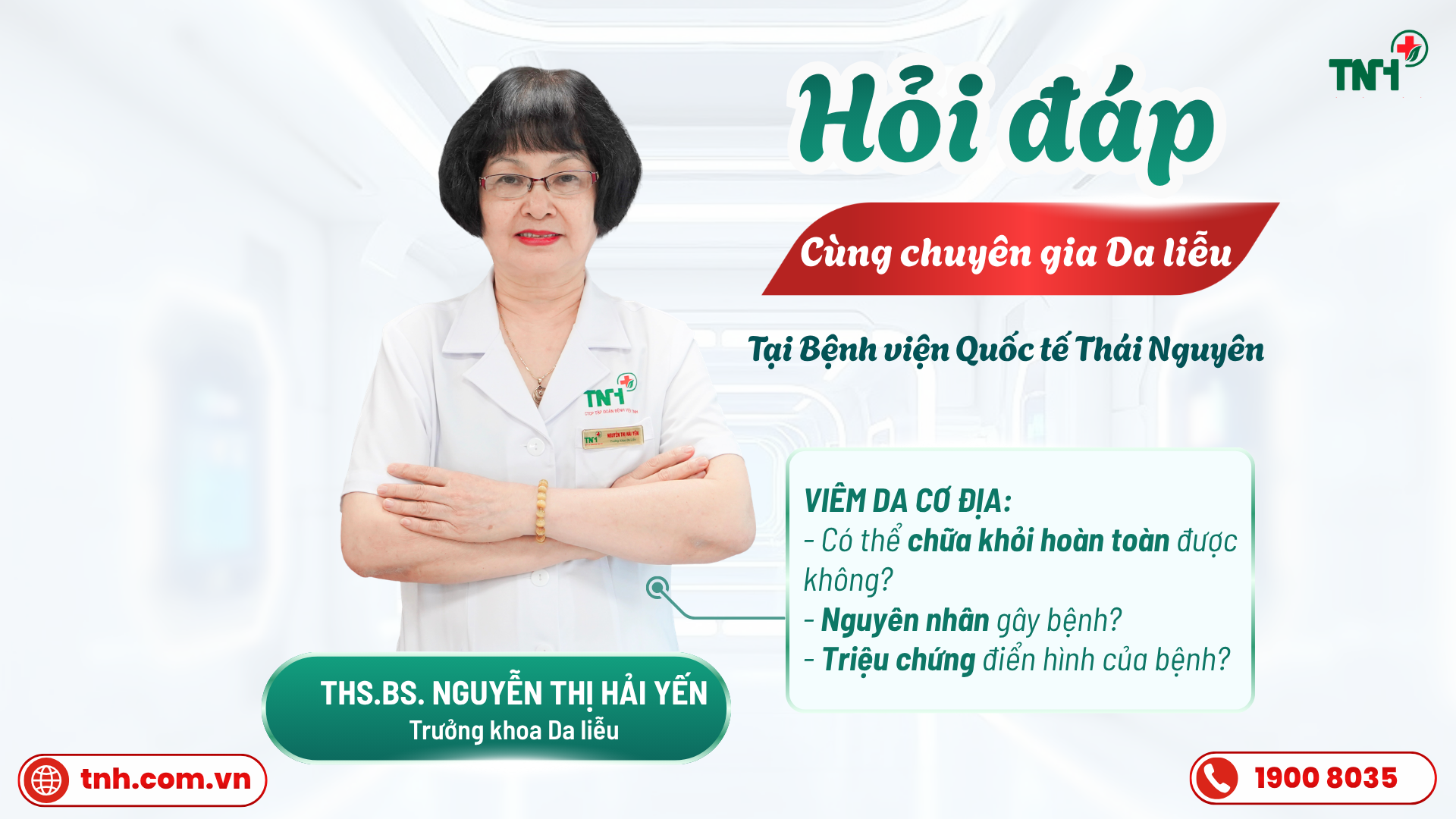 VIÊM DA CƠ ĐỊA CÓ CHỮA KHỎI KHÔNG?
