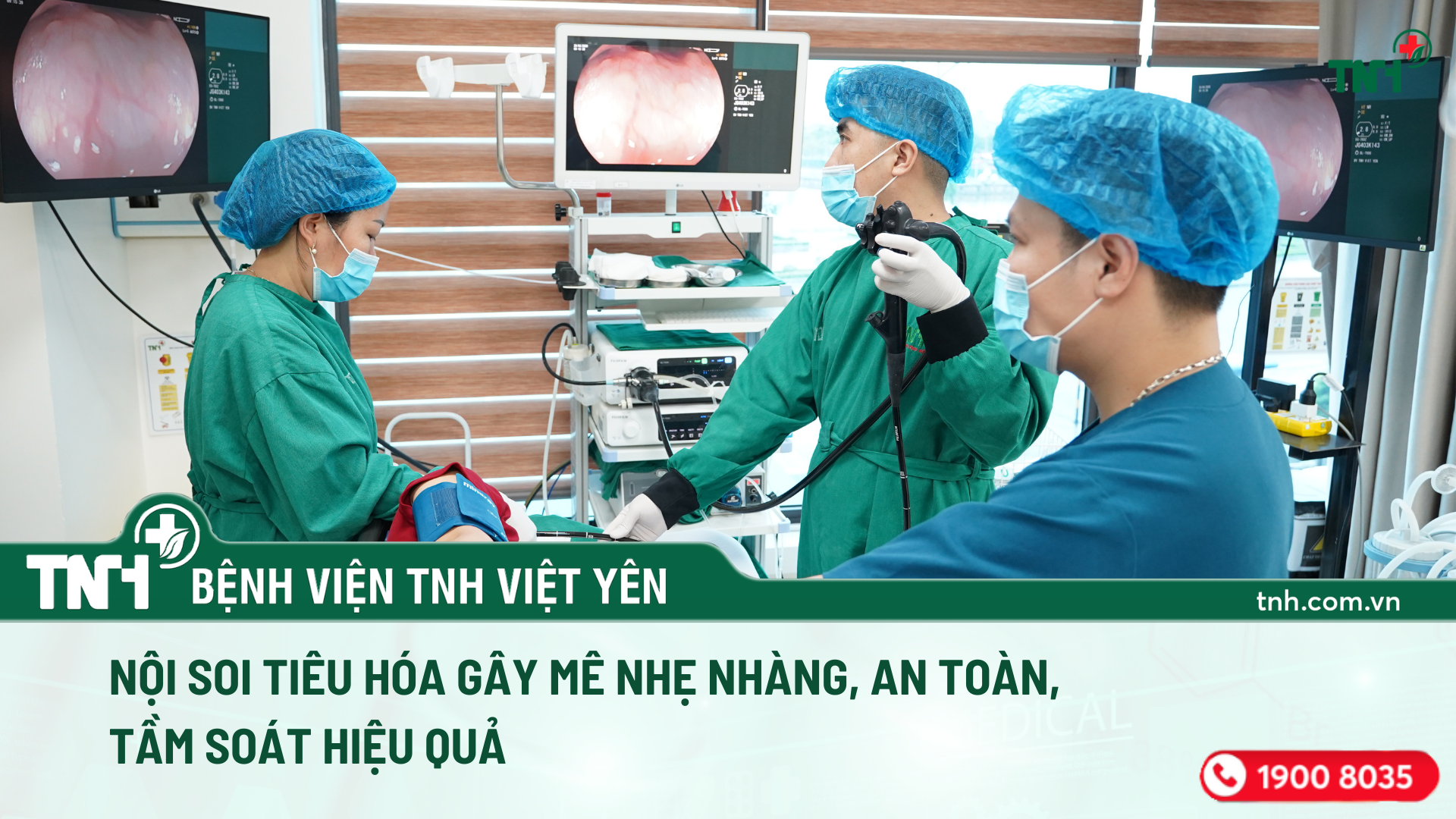 Nội soi tiêu hóa gây mê – Nhẹ nhàng, an toàn, tầm soát hiệu quả