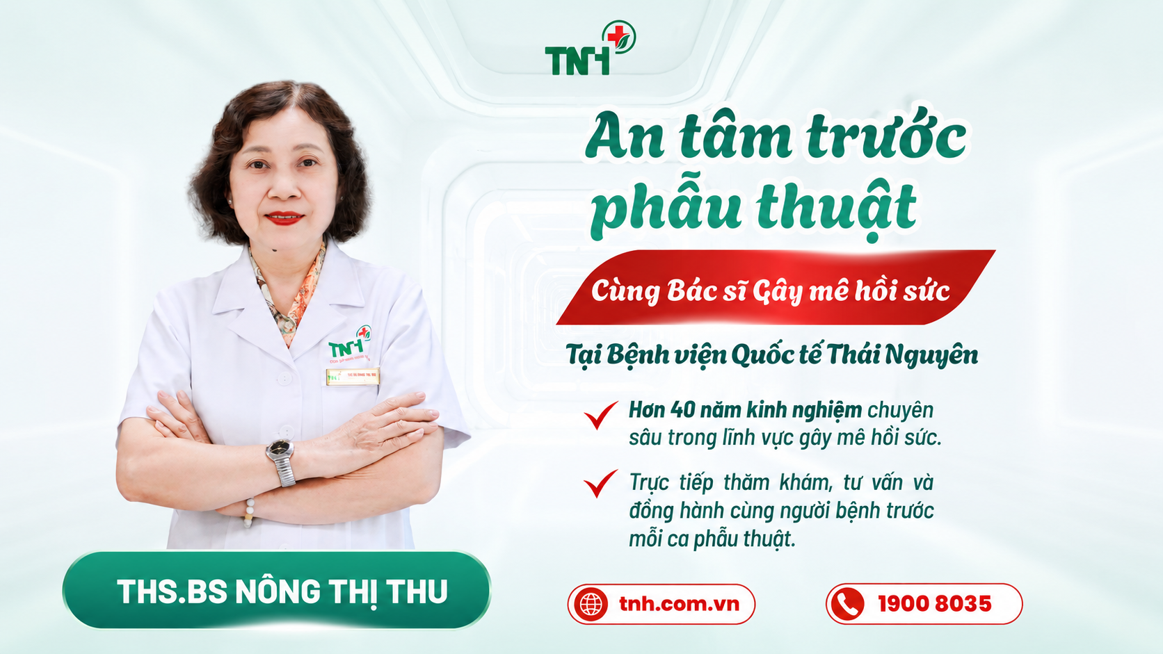 ThS.BS Nông Thị Thu – Hơn 40 năm đồng hành giúp người bệnh an tâm trước mỗi ca phẫu thuật