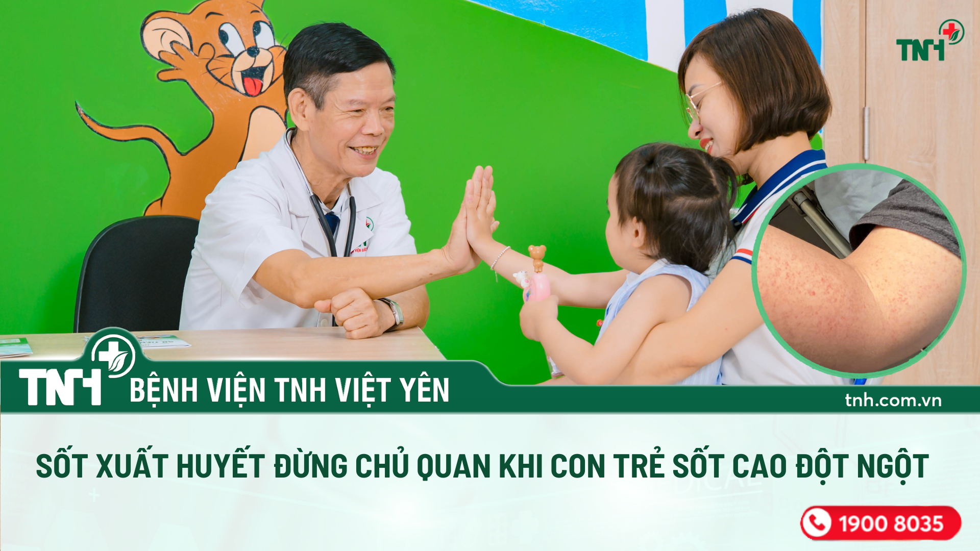 SỐT XUẤT HUYẾT: ĐỪNG CHỦ QUAN KHI CON TRẺ SỐT CAO ĐỘT NGỘT