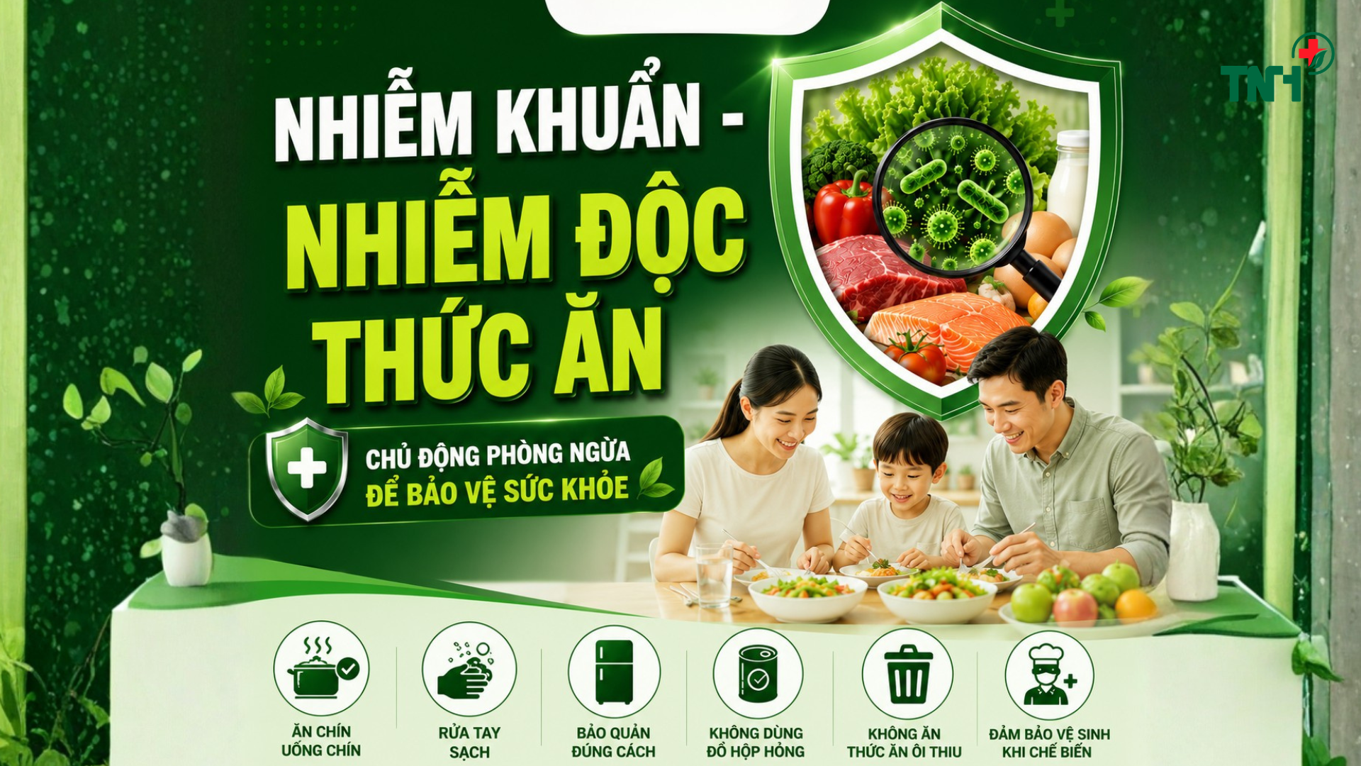NHIỄM KHUẨN – NHIỄM ĐỘC THỰC PHẨM