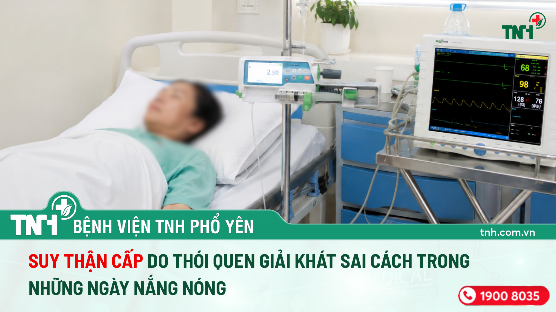 CẢNH BÁO NGUY CƠ SUY THẬN CẤP DO THÓI QUEN GIẢI KHÁT SAI CÁCH TRONG NHỮNG NGÀY NẮNG NÓNG