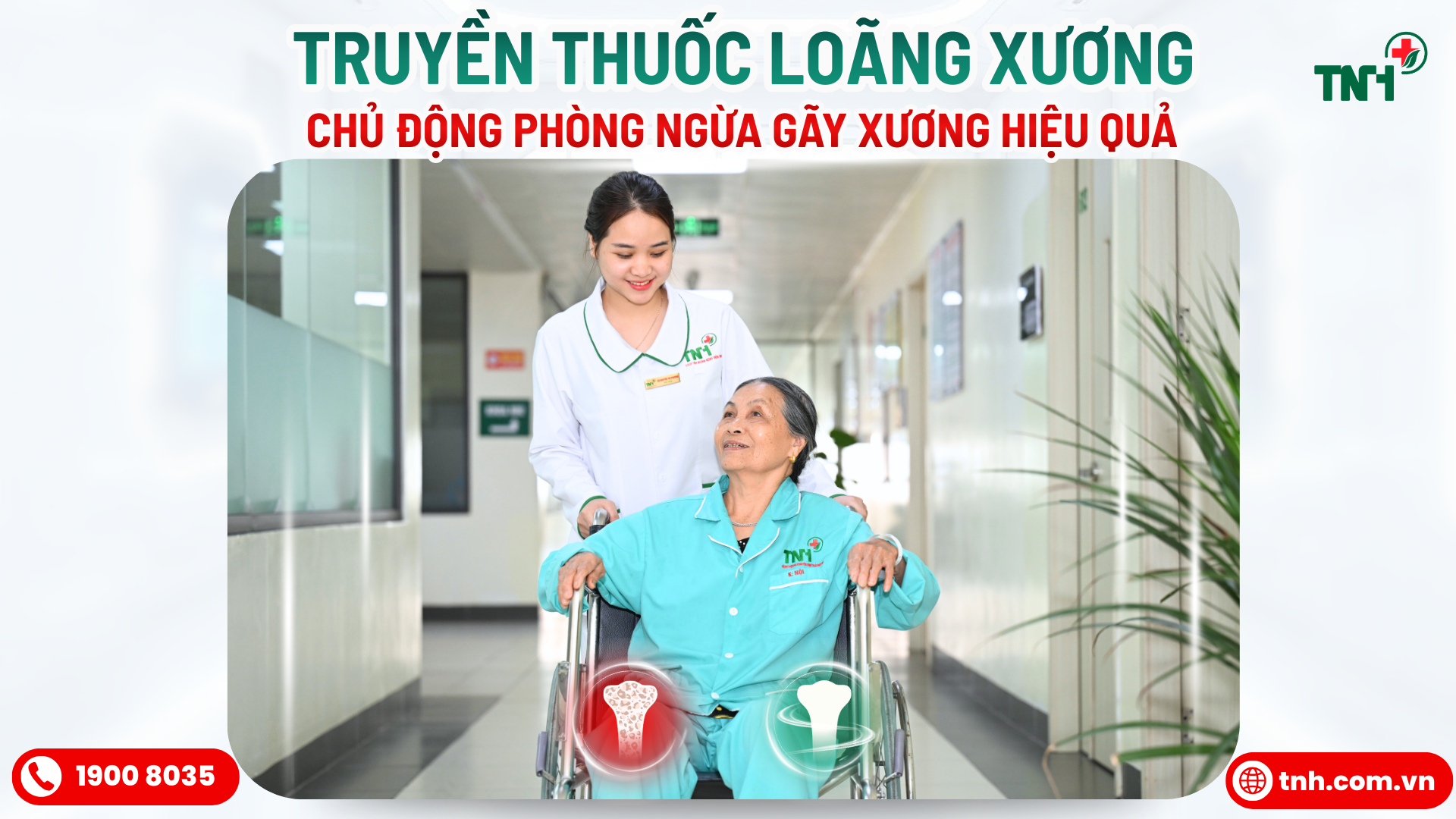 TRUYỀN THUỐC LOÃNG XƯƠNG - CHỦ ĐỘNG PHÒNG NGỪA GÃY XƯƠNG HIỆU QUẢ