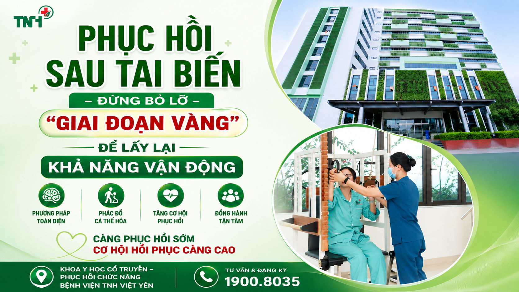 Phục hồi sau tai biến – Đừng bỏ lỡ "giai đoạn vàng" để lấy lại khả năng vận động