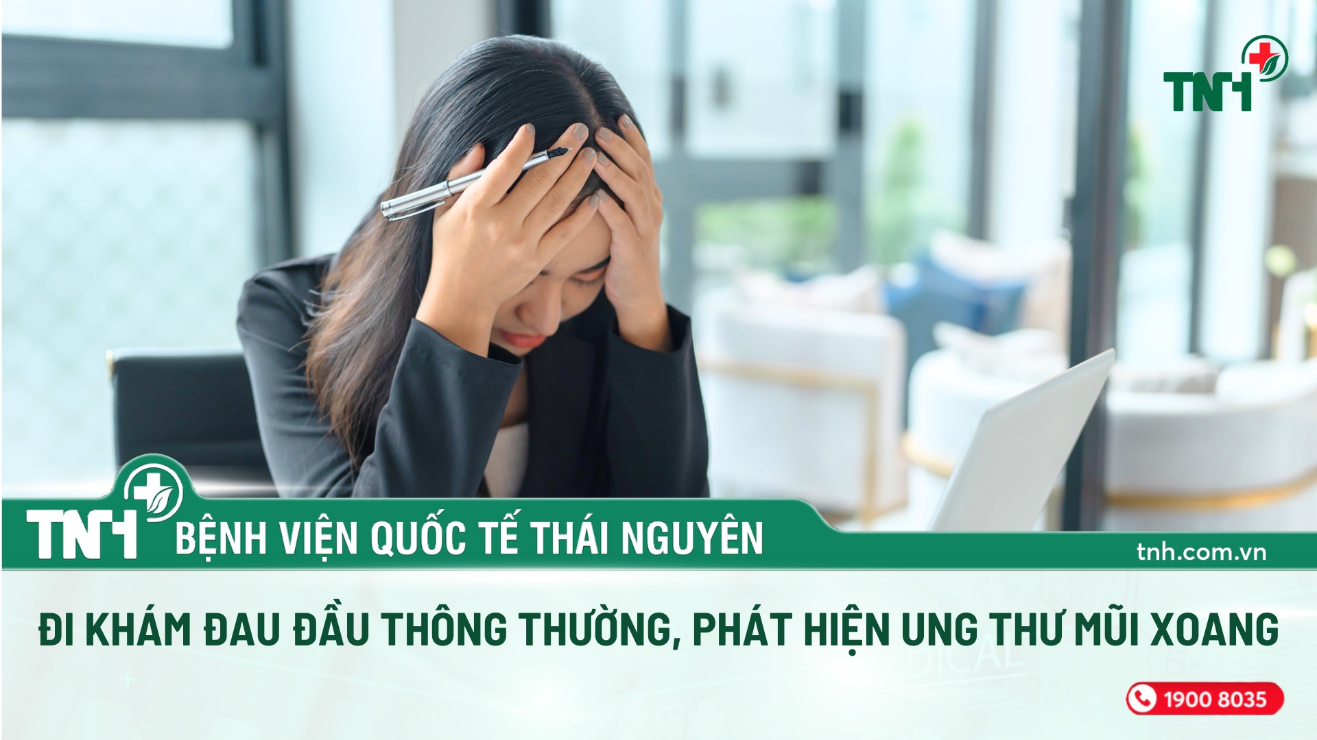 ĐỪNG CHỦ QUAN KHI ĐAU ĐẦU KÉO DÀI, ĐÓ CÓ THỂ LÀ DẤU HIỆU BỆNH LÝ MŨI XOANG NGUY HIỂM