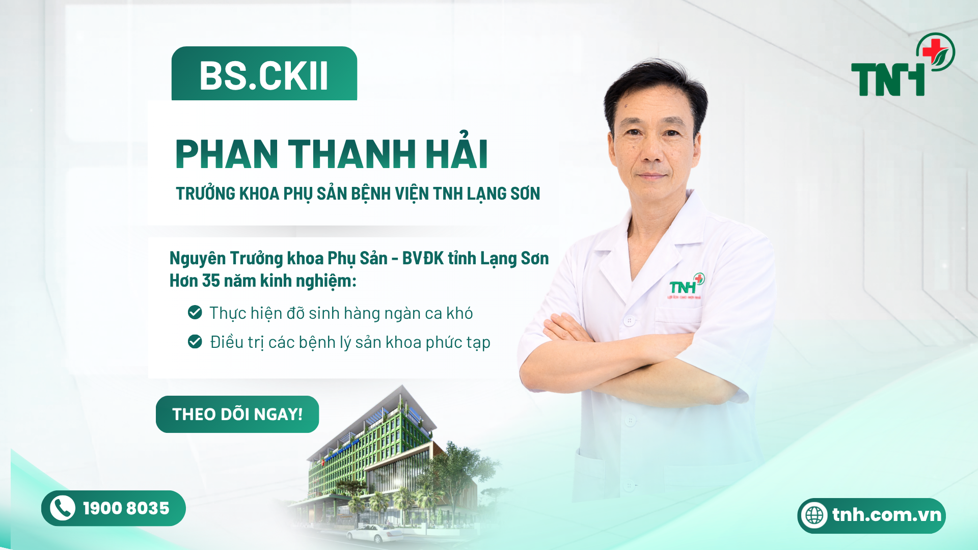 BS.CKII Phan Thanh Hải – Hơn 35 năm đồng hành cùng mẹ bầu trên hành trình chào đón thiên thần nhỏ