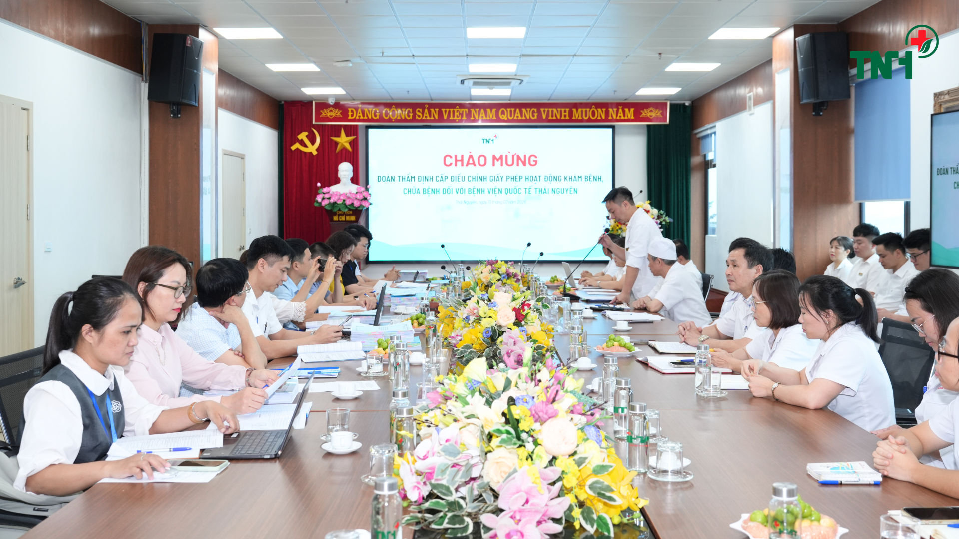 SỞ Y TẾ TỈNH THÁI NGUYÊN THẨM ĐỊNH CẤP ĐIỀU CHỈNH GIẤY PHÉP HOẠT ĐỘNG KHÁM BỆNH, CHỮA BỆNH CHO BỆNH VIỆN QUỐC TẾ THÁI NGUYÊN