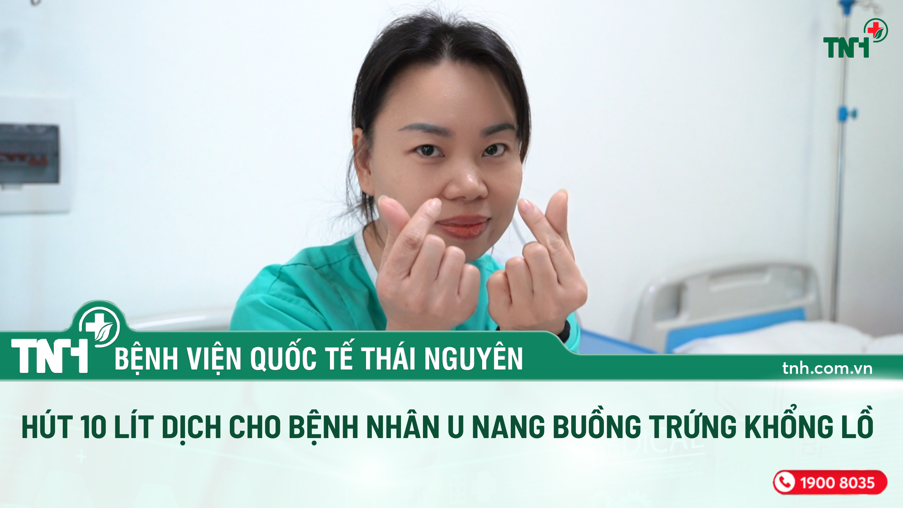 HÚT 10 LÍT DỊCH CHO BỆNH NHÂN U NANG BUỒNG TRỨNG KHỔNG LỒ